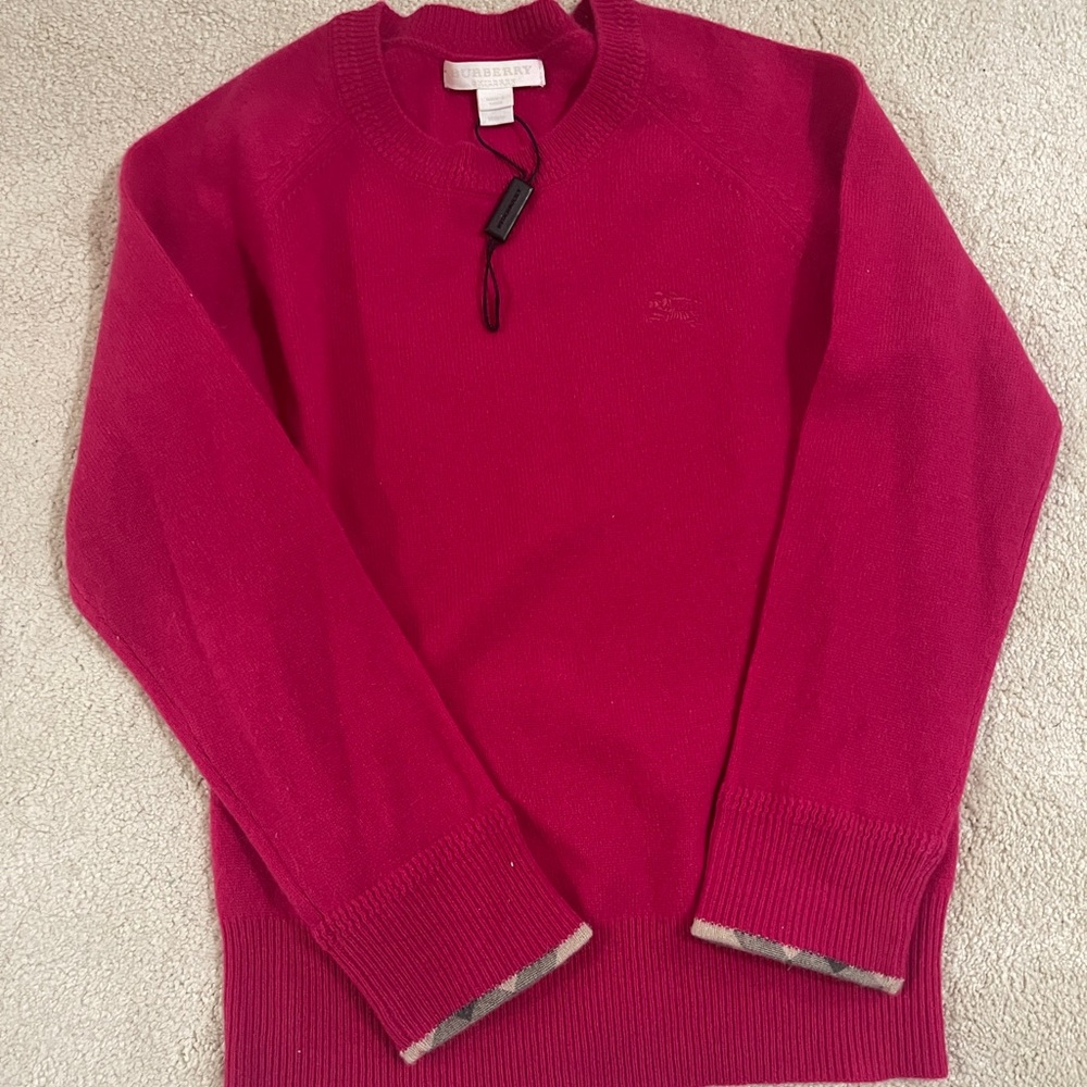 Knitwear Burberry for girl - Hot pink-
